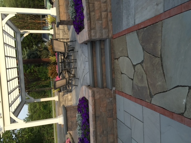 hardcaping backyard